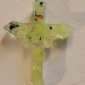 Resin art Cross